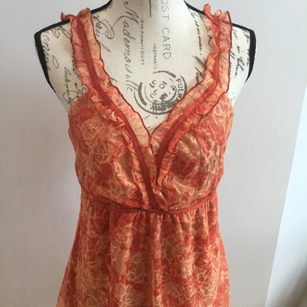 Studio Y tie back tank/blouse